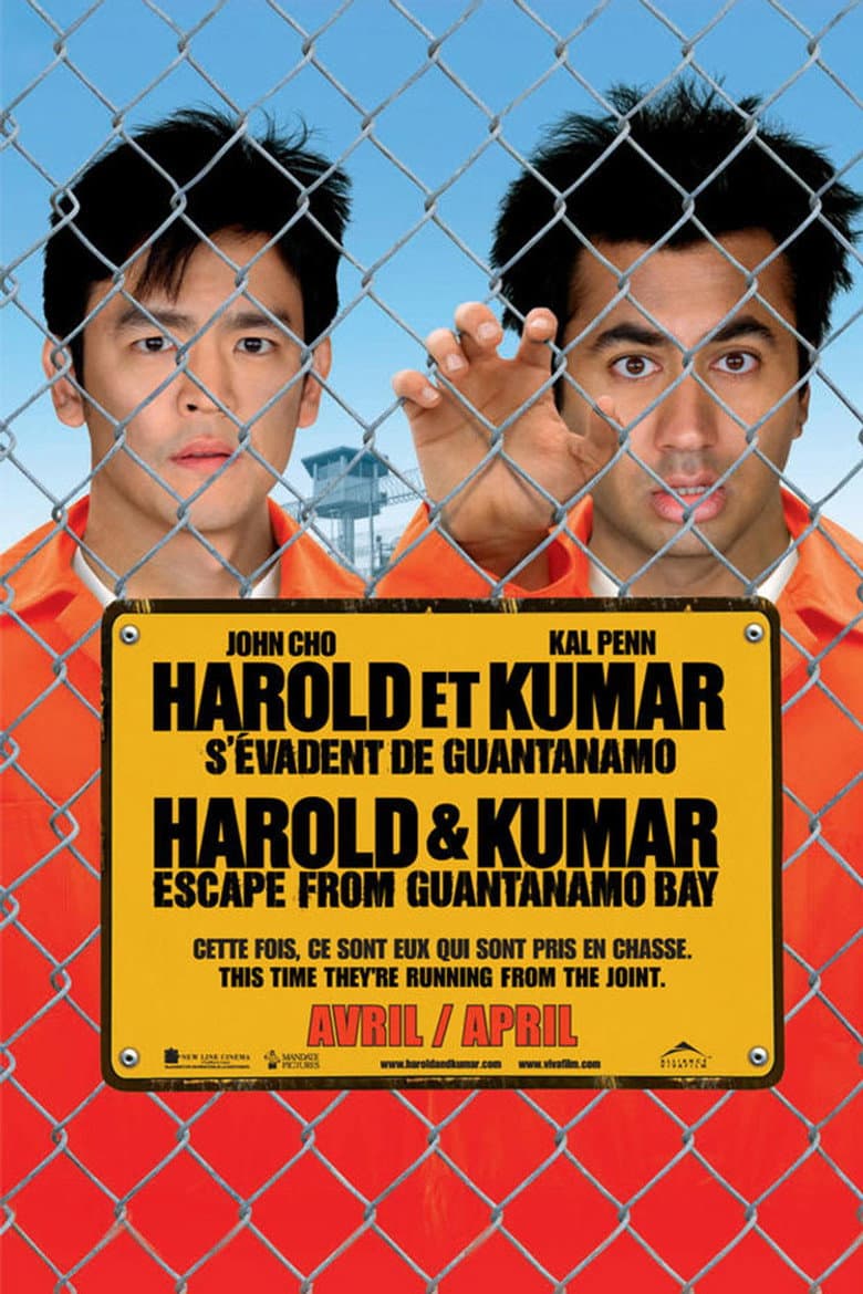 Affiche de Harold et Kumar s'évadent de Guantanamo