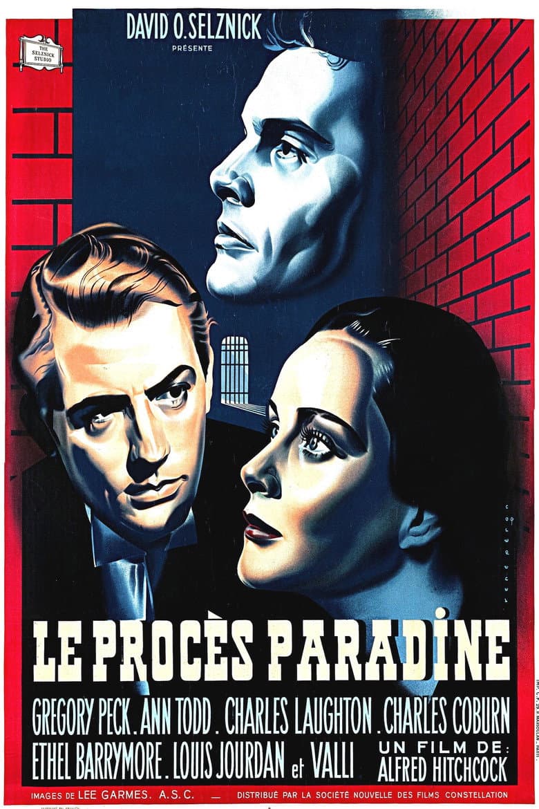Affiche de Le Procès Paradine