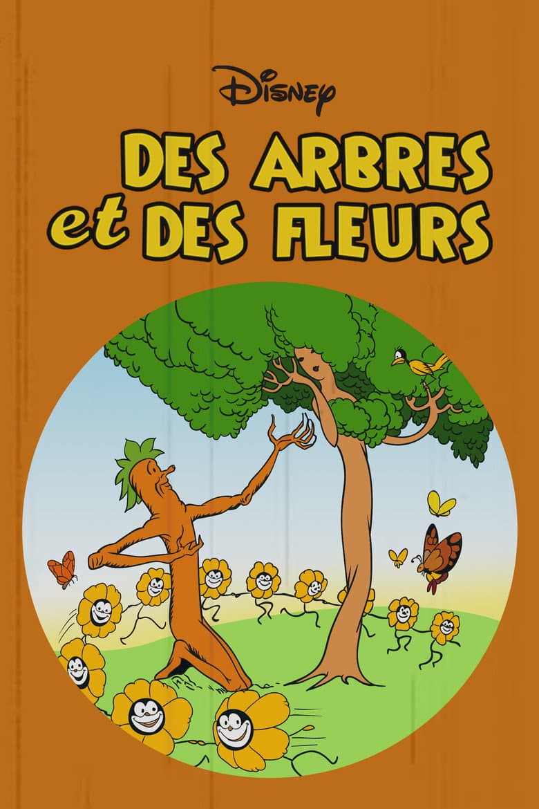Affiche de Des arbres et des fleurs