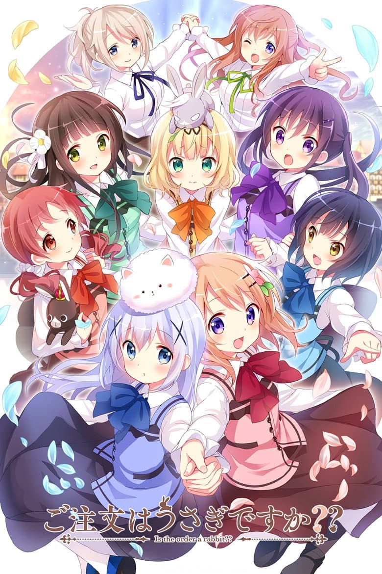 Affiche de Gochuumon wa Usagi Desu ka