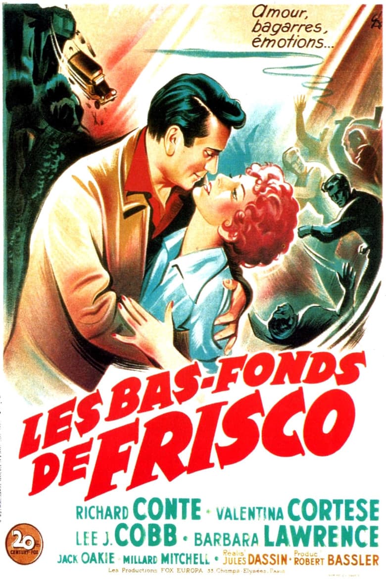 Affiche de Les Bas-fonds de Frisco