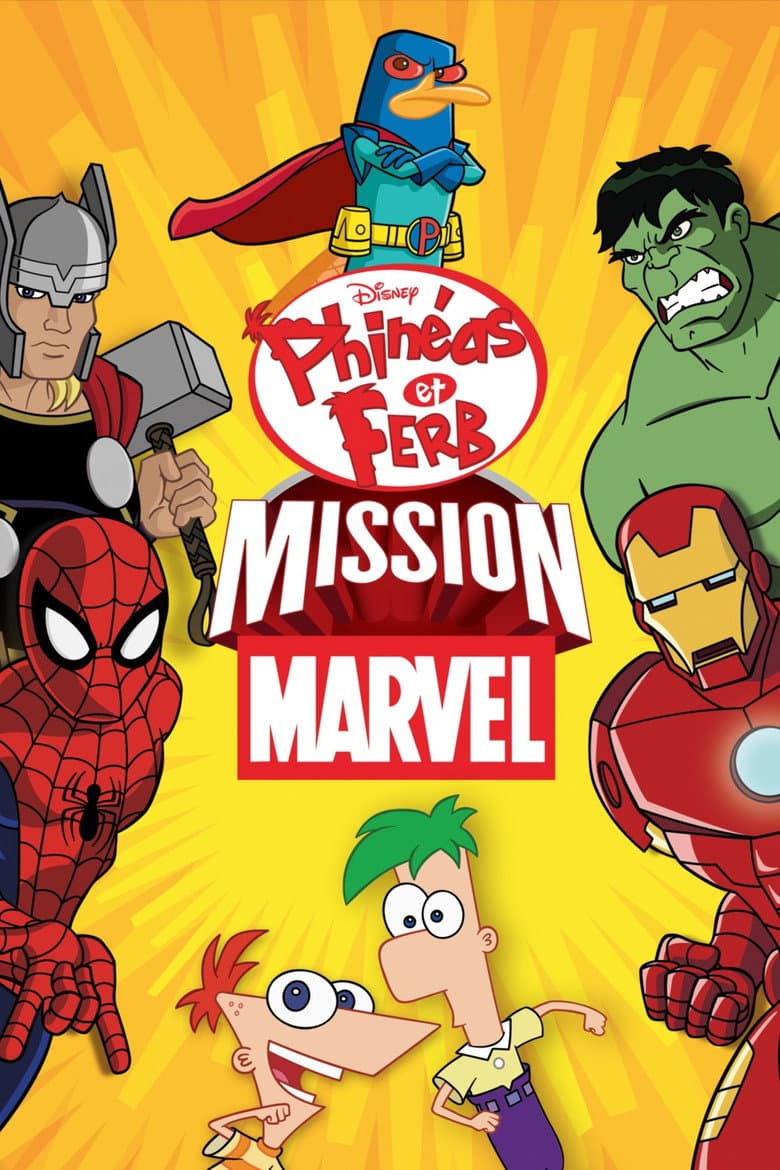 Affiche de Phinéas et Ferb : Mission Marvel
