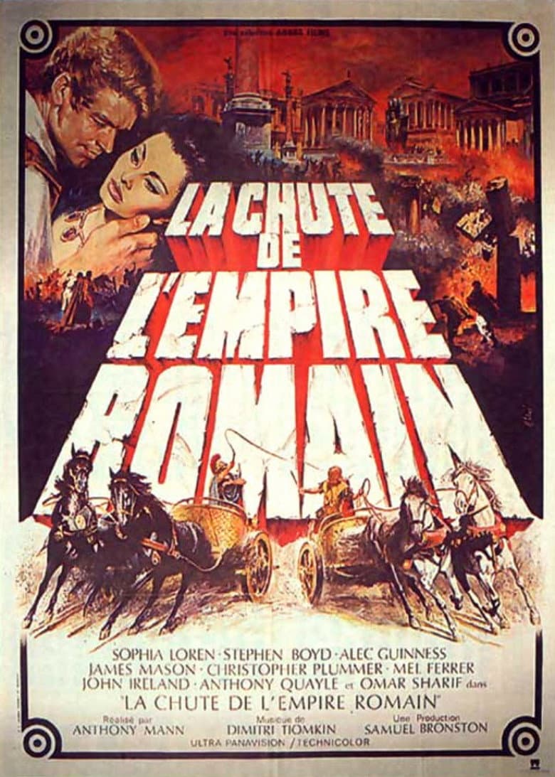 Affiche de La Chute de l'Empire romain