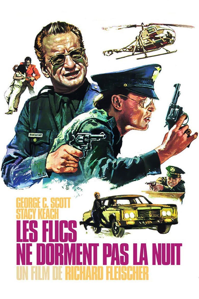 Affiche de Les flics ne dorment pas la nuit