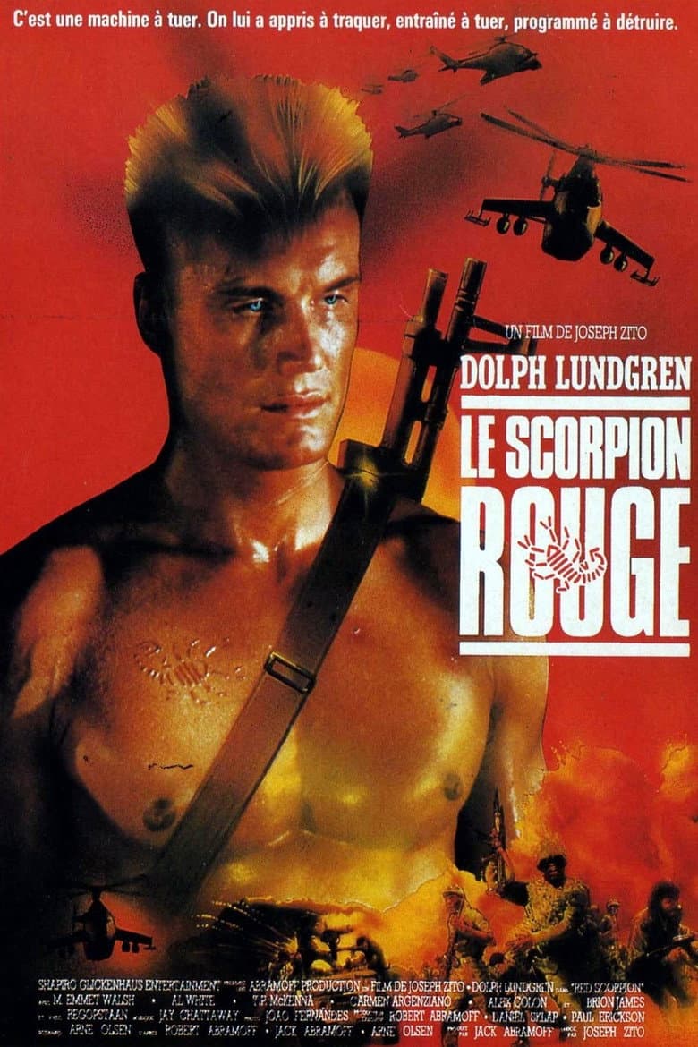 Affiche de Le Scorpion rouge