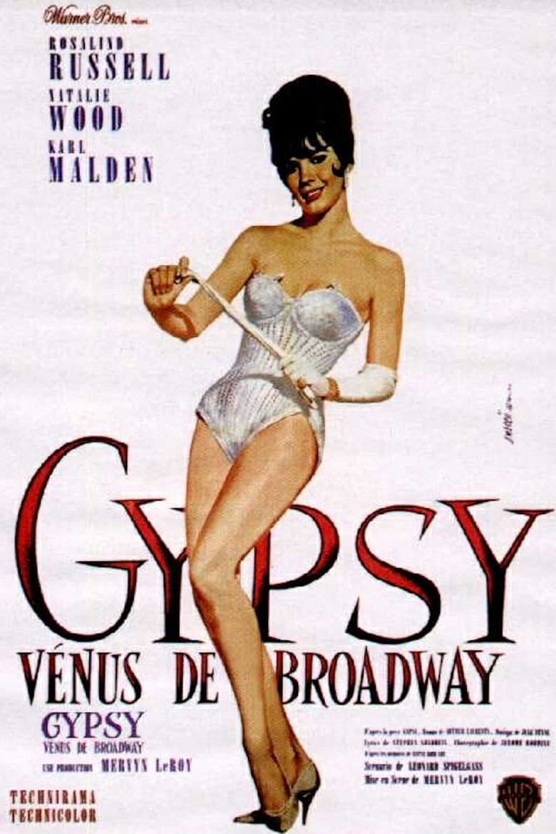 Affiche de Gypsy, vénus de Broadway