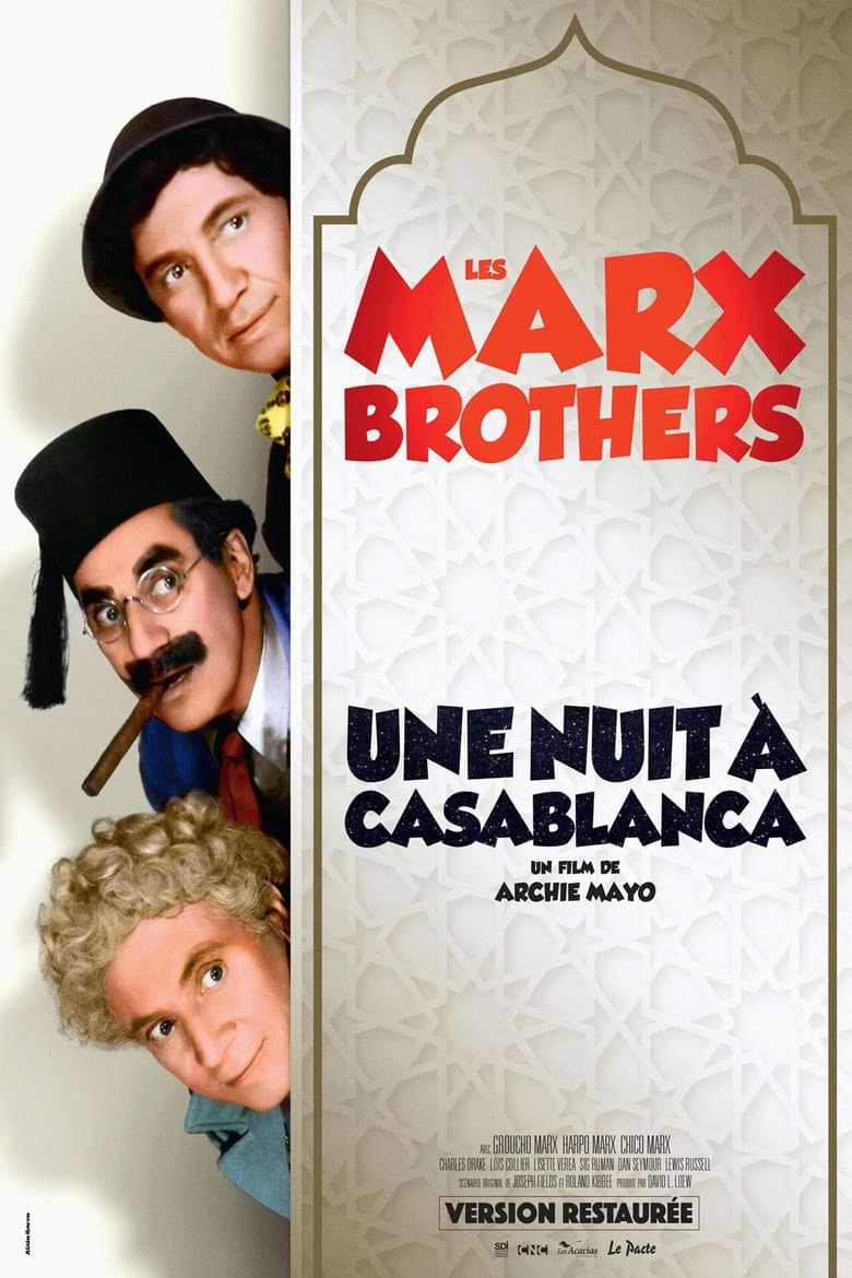 Affiche de Une nuit à Casablanca