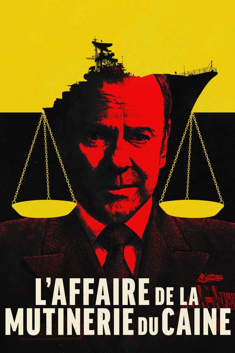 Affiche de L'affaire de la mutinerie du Caine