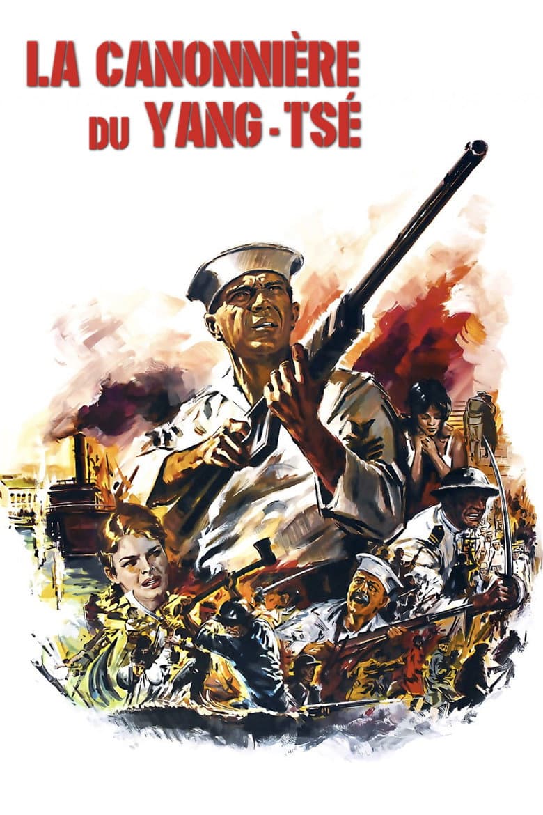 Affiche de La Canonnière du Yang-Tse
