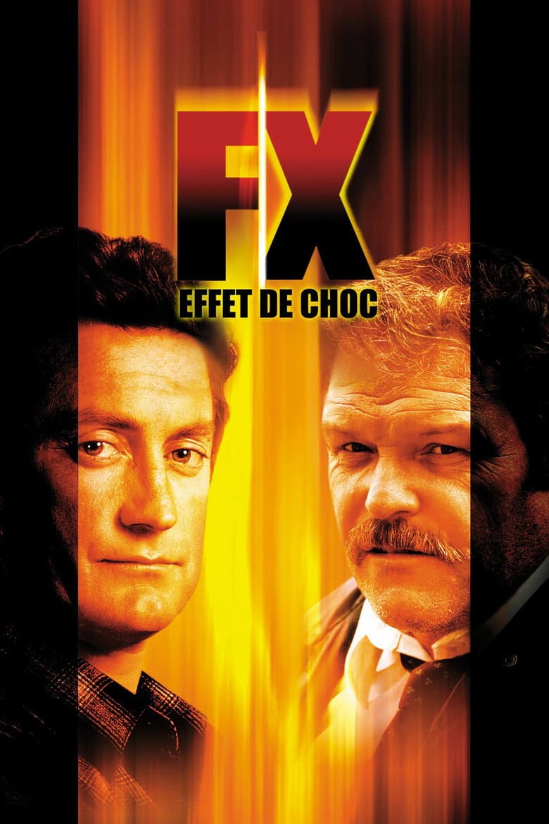 Affiche de F/X, effet de choc