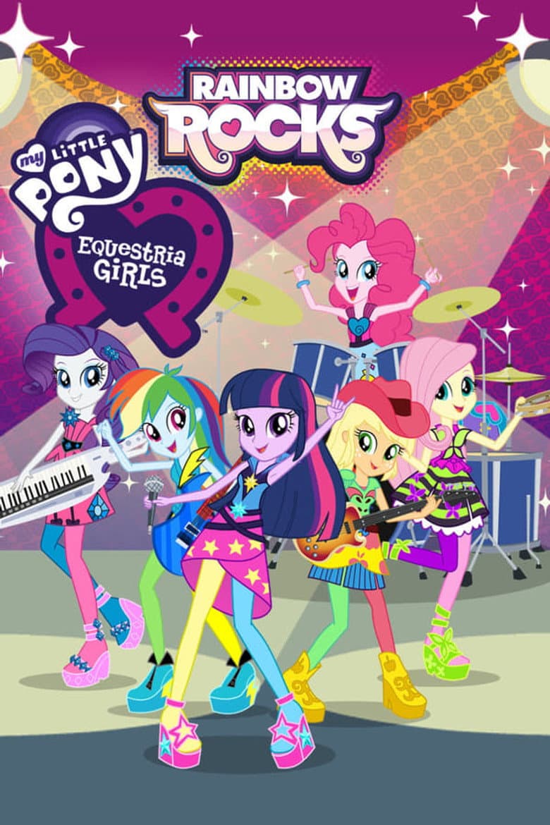 Affiche de My Little Pony : Equestria Girls - Rainbow Rocks