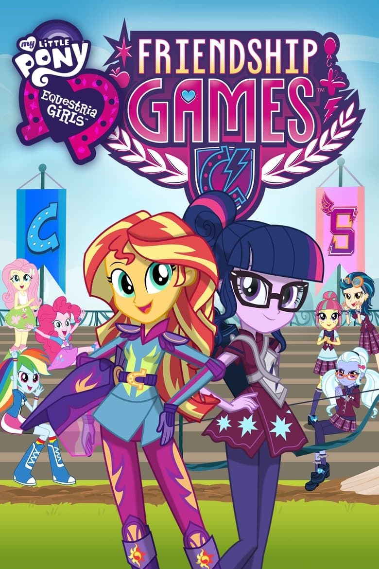 Affiche de My Little Pony : Equestria Girls - Jeux de l'Amitié