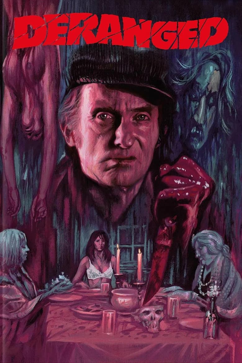 Affiche de Deranged, la véritable histoire d'Ed Gein