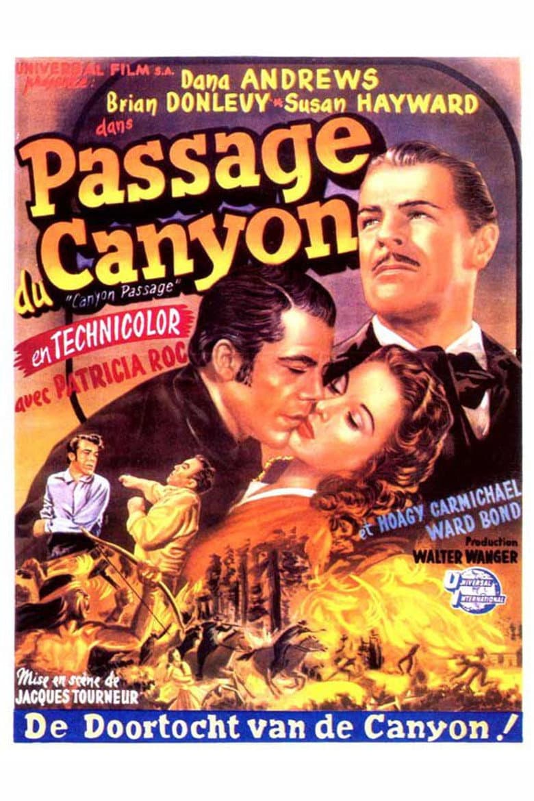 Affiche de Le Passage du canyon